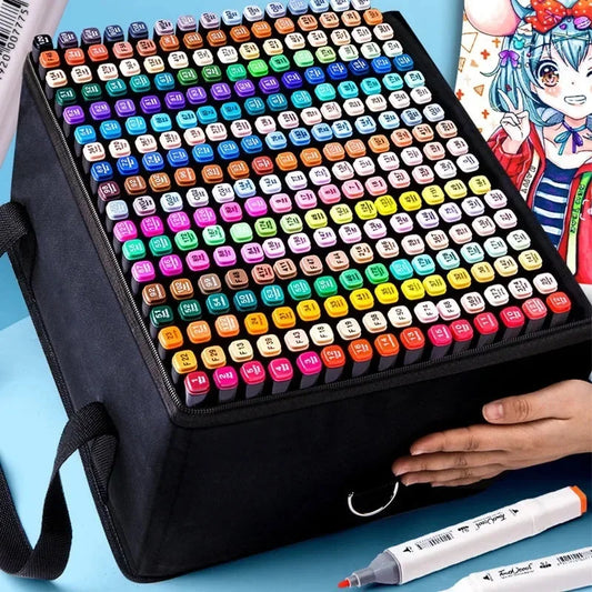 24-168 Colored Marker Pens